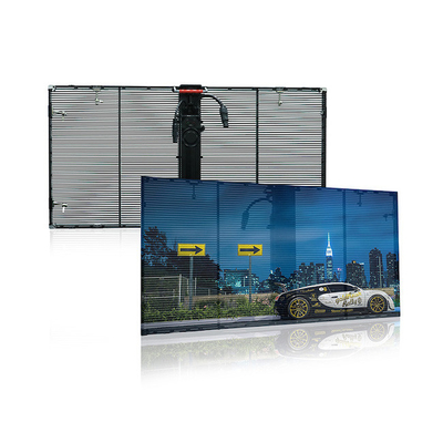 comprare 1000x1000 mm schermo LED trasparente esterno DIP346 online manufacture