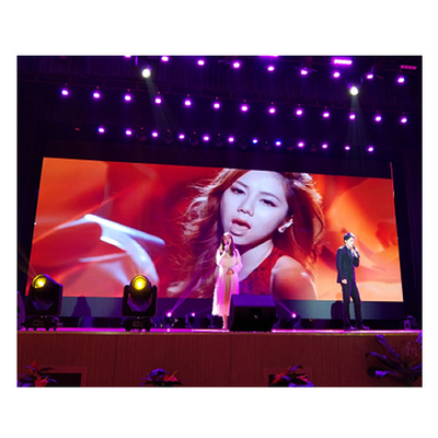 comprare Full Color LED Scenic Backdrop Screen HD Pubblicità interna P3.91 online manufacture