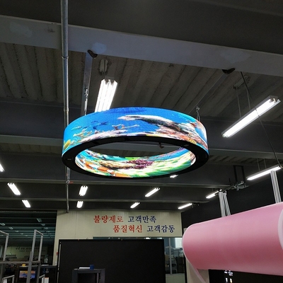 comprare Display commerciale a LED curvo Flessibile 1,5 mm Per Museo d'Arte online manufacture