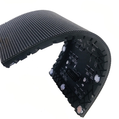comprare Display LED modulare ad alta risoluzione P2mm Centrale commerciale cilindro interno morbido curvo online manufacture