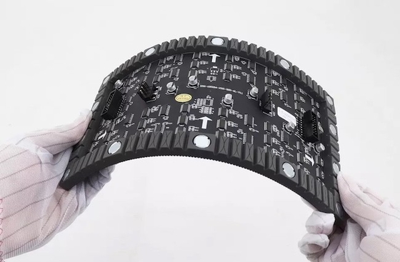 comprare P2mm ad alta risoluzione schermi a LED flessibili a cilindro online manufacture